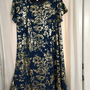 LuLaRoe Elegant Carly sz L EUC